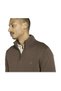 Tb0A2Bmx Williams River Cotton Yd 1/4 Zip Sweater Brown Men's Sweatshirt - 3