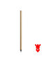 Pencil 100 Pieces Natural Pencil with Lead Refill School Nursery Business