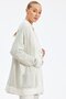 Sim Ip Detailed Knitwear Cardigan Ecru-Silver