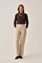 Stone-Dyed Interlock Office Trousers