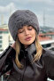 Winter Women's Trend Plush Black Faux Fur Kalpak Hat Pullover Russian Style - 3