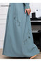 Barbie Crepe Embroidery Abaya - 3
