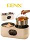 2 in 1 Double Cooking Pot, Multifunctional Electric Hot Pot with Double Liner and Digital Display DX3901 - 2