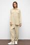 Snap Closure Casual Soft Denim Two-Piece Set Stone 9378-Tk