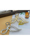 Silver Color Metal Bow Model Hair Clip 11 cm - 8