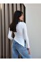 Off-Shoulder Side Slit Blouse - 5