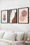 Bohemian Style 3 Piece Framed Decorative Painting Set