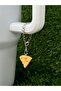 Cheese Thermos Ornament/Triangle Cheese Thermos Charm/Slice Cheese Figure Bag Charm - 6