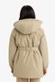 Waterproof Waist Belted Fur Lined Long Green Girls' Raincoat & Windbreaker C5230A8/Gn7 - 6