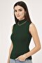 Turtleneck Knitwear Body N3238 Emerald Green - 2