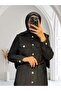 Mahira Stone Button Jacket - 2