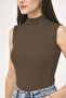 Turtleneck Knitwear Body N3238 Mink
