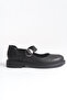 Women's Stylish Casual Design Thick Soled Ballet Flat Daily Loafer Shoes with Band and Helmet - 3
