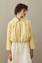 Multi Pleated Jacket Yellow - 6