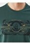 Lcwaikiki Classic Green Crew Neck Long Sleeve Printed Men's Sweatshirt - 3