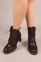 Rostock Heeled Boots with Lace Accessories Brown - 2