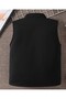 Knitted Vest with Plush Details, Unisex - 2