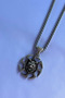 Wolf Head Pattern Handcrafted Stainless Steel Chain Men's Necklace - 5