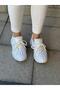 Women's Patterned Stone Detailed High-Sole Walking Shoes - 8