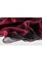 Silk Evening Dress Shawl with Stone Edge - Black-Red
