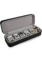 Watch Display Storage Box, 6 Slot PU Leather Watches Organizer Storage