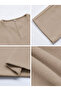 Tie-Detail Relaxed Fit Melton Cardigan/Jacket - 6