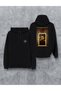 The Big Bang Theory Printed Black Hooded Hoodie Sweatshirt Hoodie