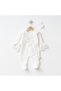 Baby Girl Mevlütlük Romper with Lace and Bandana - 2