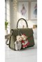 2-Piece Double Plush Teddy Bear Keychain – Cute Gift - 4