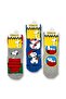 Snoopy Licensed Boys' 3 Pairs of Socks 21606 - 3