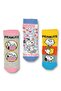 Snoopy Licensed Girls' 3 Pairs of Socks 21603