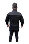Tactical Multi-Pocket Fleece Jacket with Shoftshel Detail in Black Color - 2