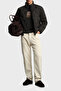 With Logo Regular Fit Stand Collar Puffer Jacket Men's Jacket Em003045 Af18232 U8120 - 2