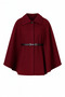 Women's Winter Cashmere Poncho - 2