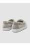 Lenanor Monamae 100% Genuine Leather Gray Suede Women's Casual Boat Shoes - 3