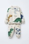 Boy's Animal Figured 3 Thread Set Without Shardon