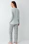 Womenlight Green Seasonal Pajama Set, 50% Modal 50% Cotton - 4