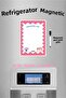 Summer Sil Manifest 777 Pink Shopping List Magnetic Refrigerator Memo Holder Magnetic Memo Holder Missing List