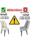 Brick Pattern Oval Chair Cover Lycra Flexible Washable Elastic Chair Cover (1 Piece) - 5