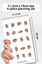 6-Piece Sticker Set / Bullet Journal / Scrapbook / Agenda Sticker Set / Sticker Book - 2