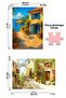 2 Pcs 1000 Piece Puzzle- Bicycle on an Old Street and by the Sea - 2
