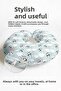 Panda Bulut Rainbow Neck Pillow - Cheerful Pastel Blue Children & Adult Travel Pillow - 6
