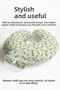 Grasshopper Patterned Cotton Neck Pillow - Cute Green Kids & Adults Travel Pillow - 6