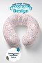 Sky-Themed Cotton Neck Pillow - Cute Cloud Moon Pink Blue Children & Adult Travel Pillow