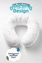 Pastel Colored Dotted Cotton Neck Pillow - Minimalist White Color Soft Travel Pillow - 6