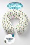 Cactus Patterned Cotton Neck Pillow - Soft Travel Pillow with Colorful Plant Motifs - 7