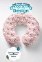 Panda Rainbow Cloudy Neck Pillow - Cute Pink Pastel Kids & Adult Travel Pillow