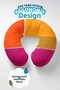 Pop Art Colorful Ergonomic Neck Pillow - Modern Dotted Orange Pink Travel Pillow - 2