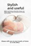 Abstract Pastel Tones Ergonomic Neck Pillow - Modern Minimalist Beige Brown Travel Pillow