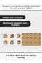 Patchwork Fabric Set – 100% Cotton Patterned Fabric Coupons for Sewing and Hobby - 6